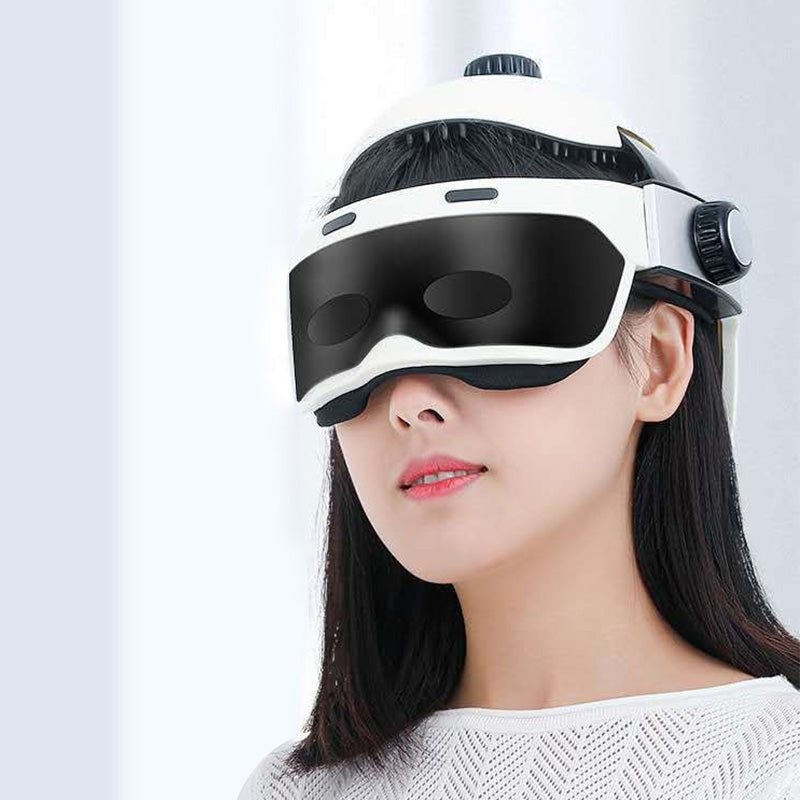 2-in-1 Digital Temple Head and Eyes Massager